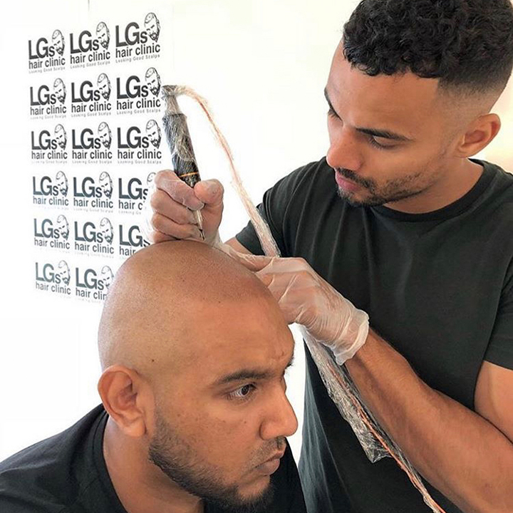 tatuaje de pelo